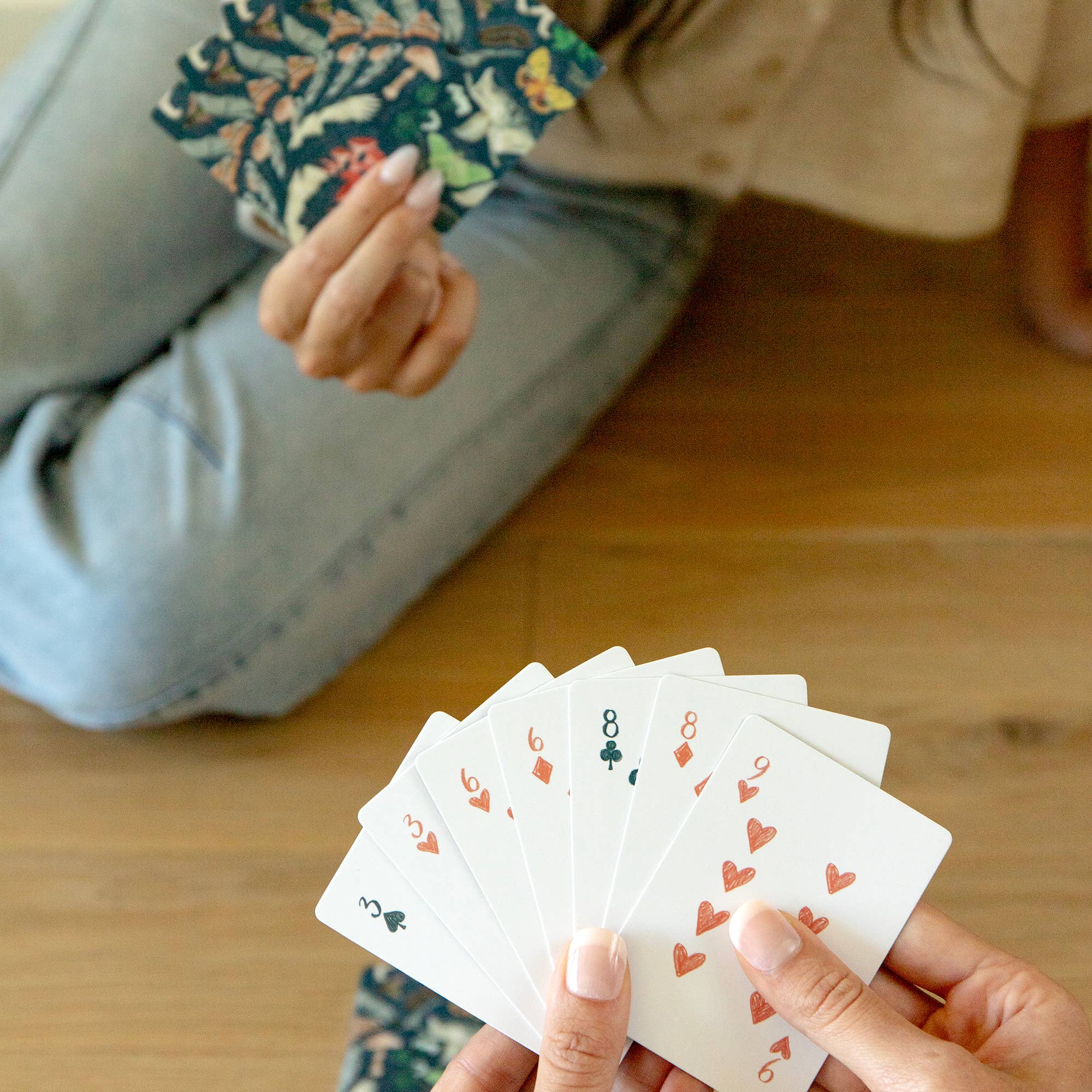 1canoe2 | One Canoe Two Paper Co. – wholesale Spelkort – Midnight Flora & Fauna Kortlek2