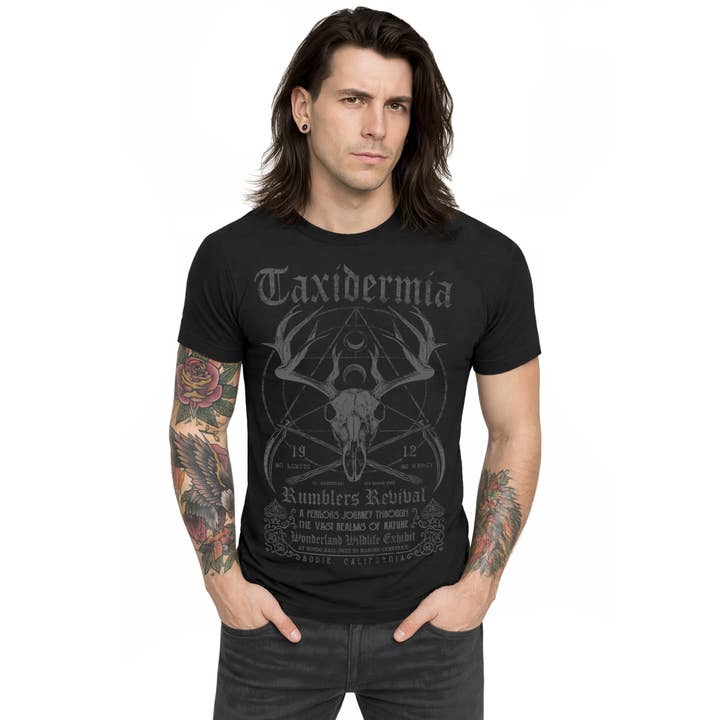TEE HOMME TAXIDERMIA pour la vente par Serpentine Clothing