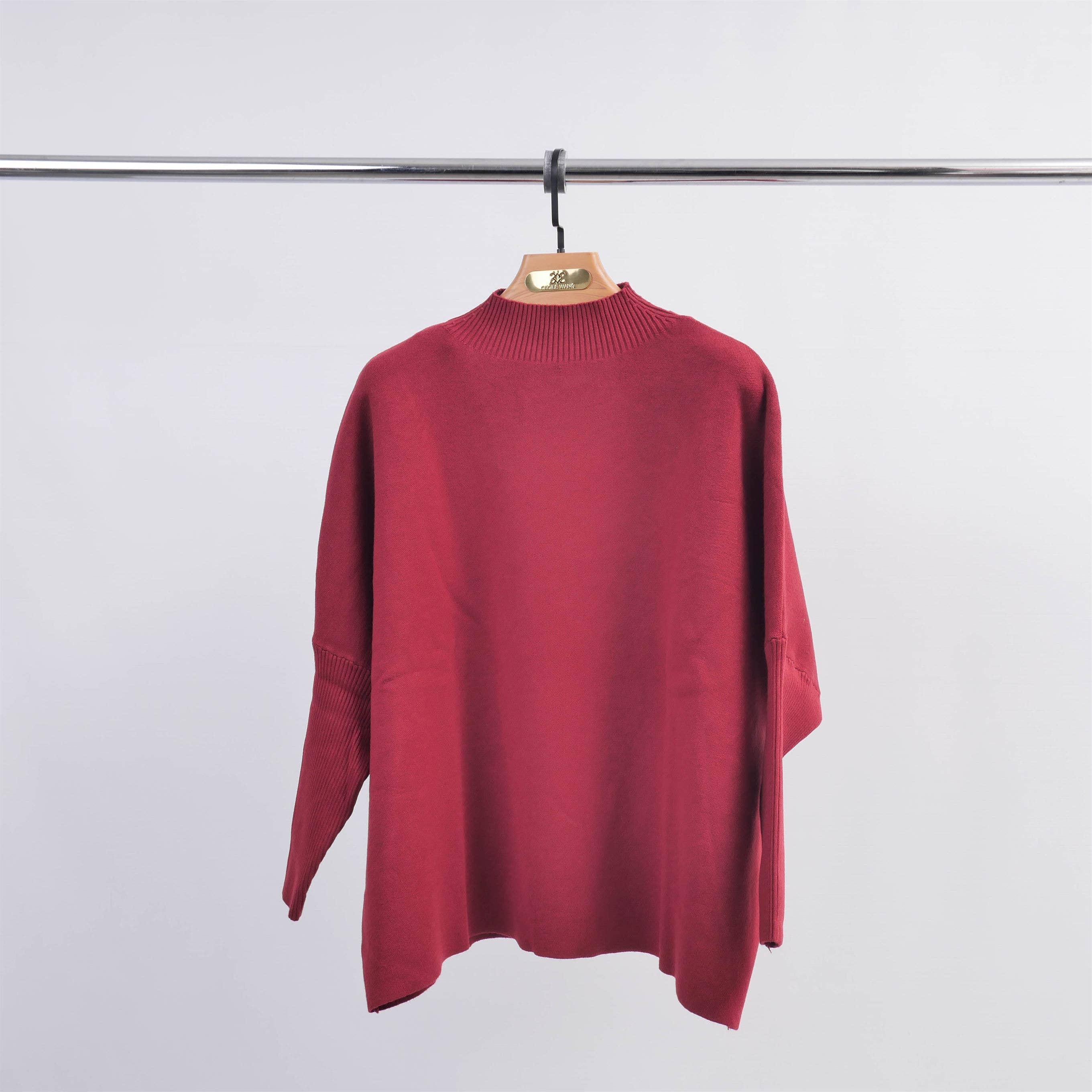 Cecile Wang - Vente Pull en maille – femme - Pull col roulé HY860390