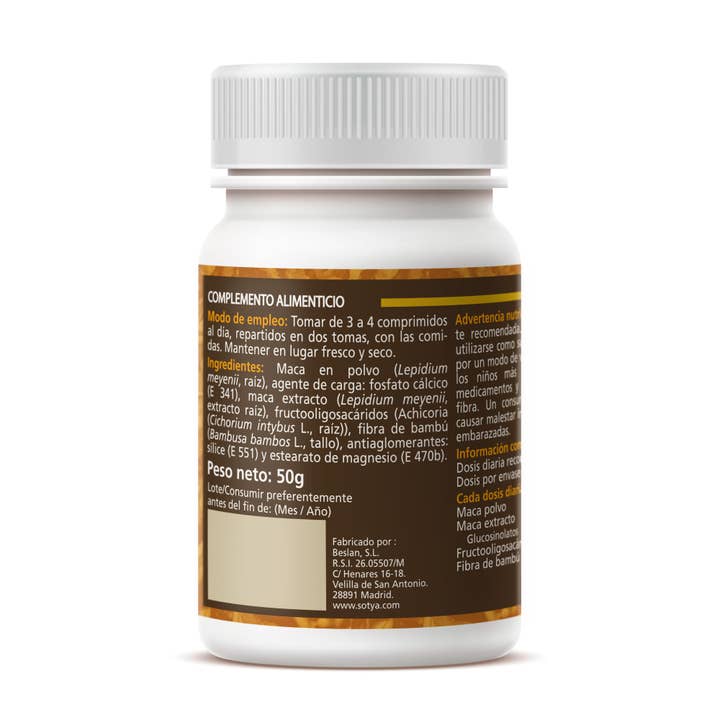 sotya – Engroshandel Kosttilskud og vitaminer – Sotya-Tabletter - Maca Comp 500 mg