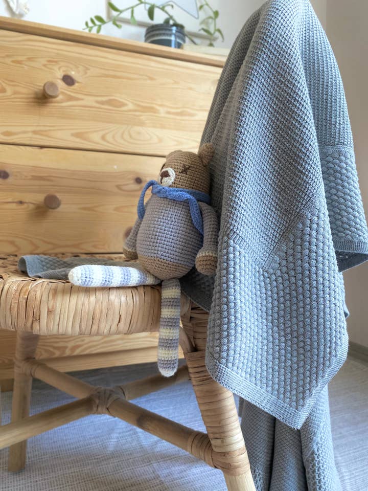 PLAIN Blanket, cotton for wholesale by 2 Stories