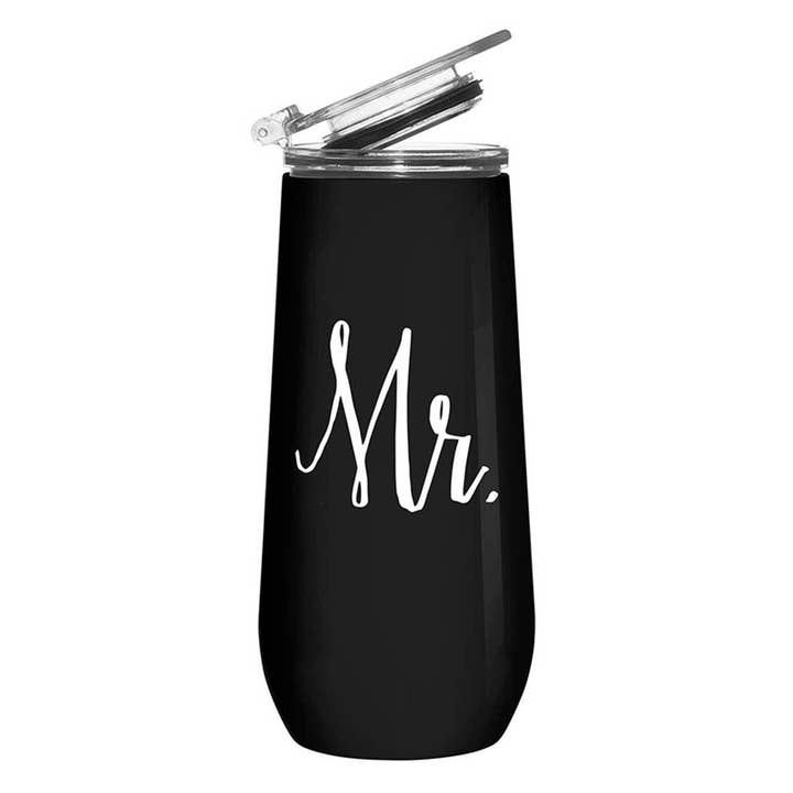 Stainless Steel Champagne Tumbler - Mr for wholesale by Angle