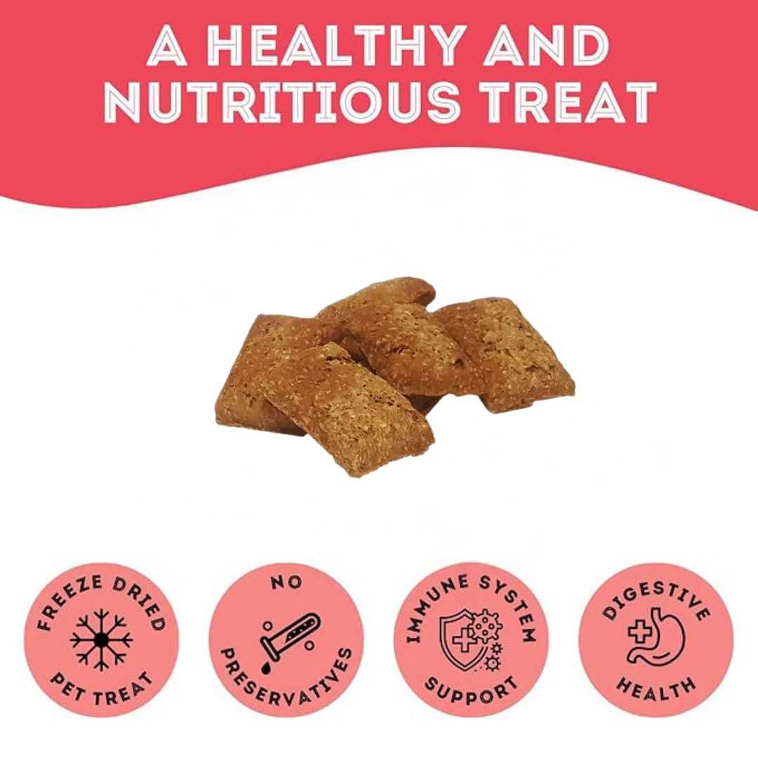 The Granville Island Pet Treatery (Canada) - Vente Friandises – chien - Biscuits pour chiens Wild Salmon Regular : nettoyage des dents, 2 lb4