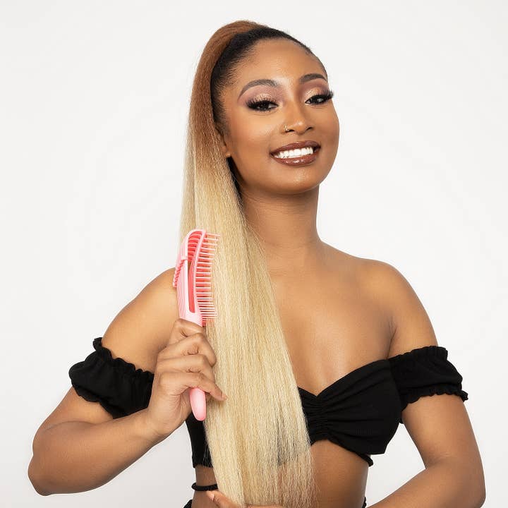 Esha Girl - Vendita all'ingrosso Spazzola/pettine - Pettine Districante in Silicone Esha Girl3