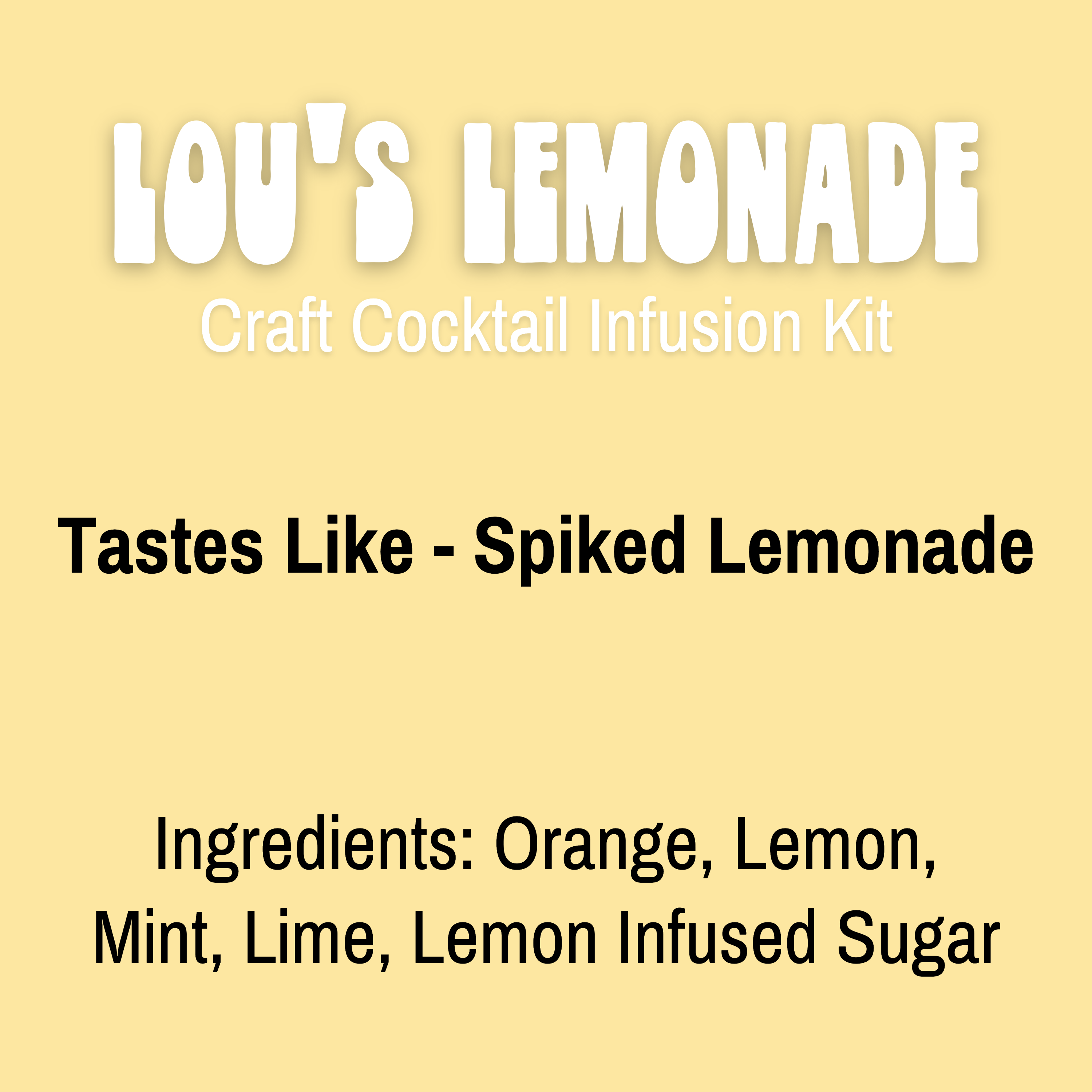 Lou's Libations - Wholesale Cocktail Mix/Syrup - Prepack | Best Sellers Pouches11