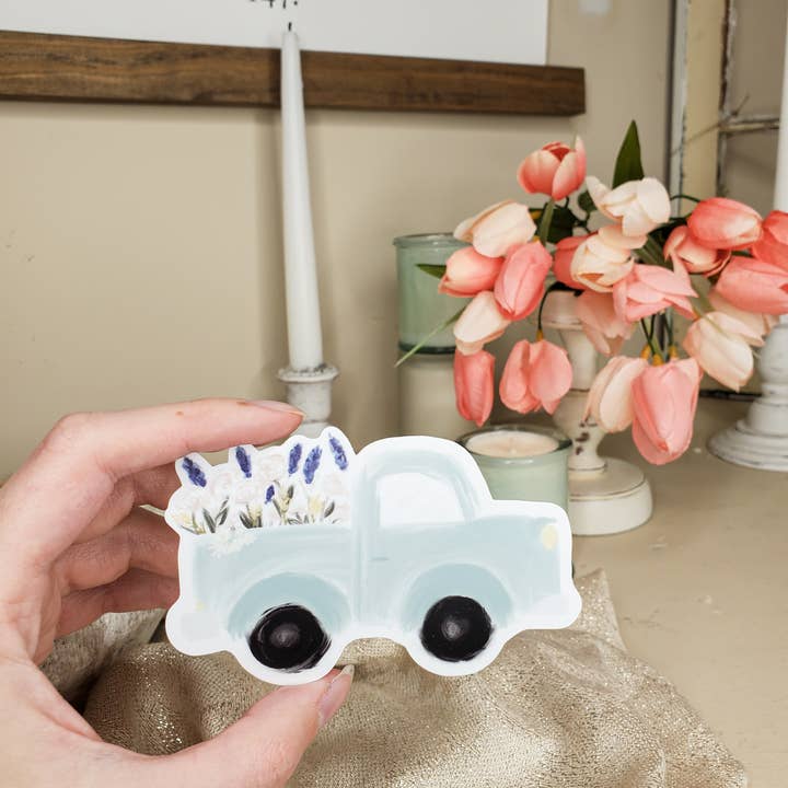 Sammy Jean Artist - Wholesale Sticker - Spring Truck Sticker, 4x2.48in8