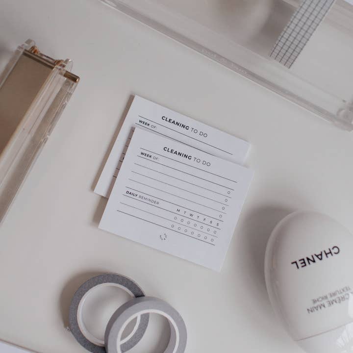 Cleaning To Do Sticky Note - 2 Pack for wholesale by Poi & Hun