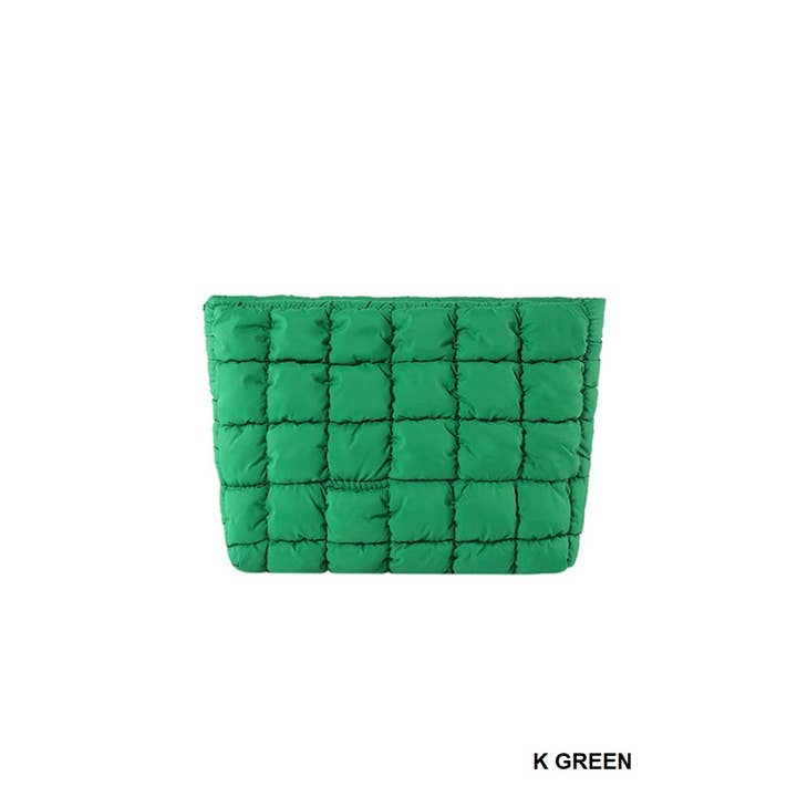 Vanilla Monkey - Wholesale Makeup/Cosmetic Bag - Quilted Cosmetic Makeup Pouch Clutch Bag3