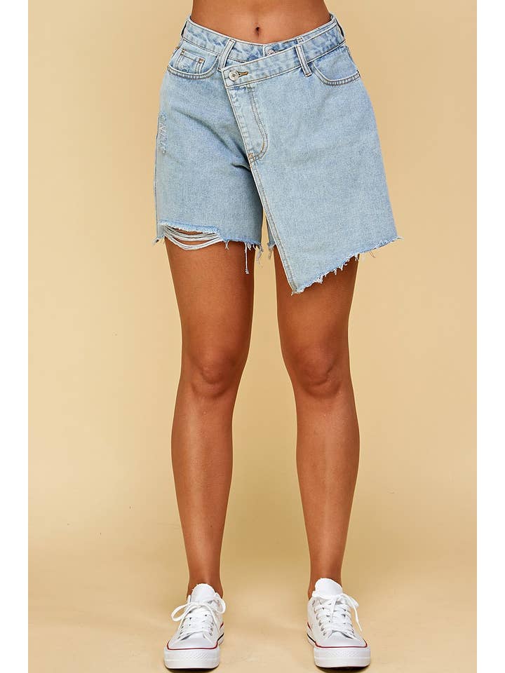 Denim Med Wash SHORT EN JEAN 5 POCHES COUPE DÉCONTRACTÉE en vente sur Faire