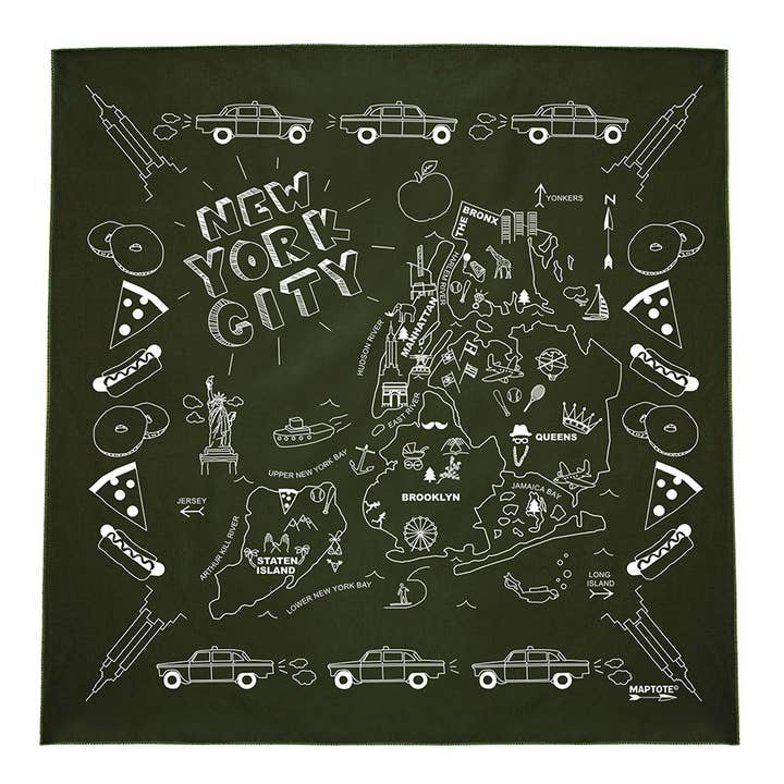 Maptote - Vendita all'ingrosso Bandana - Unisex - Bandana New York City3