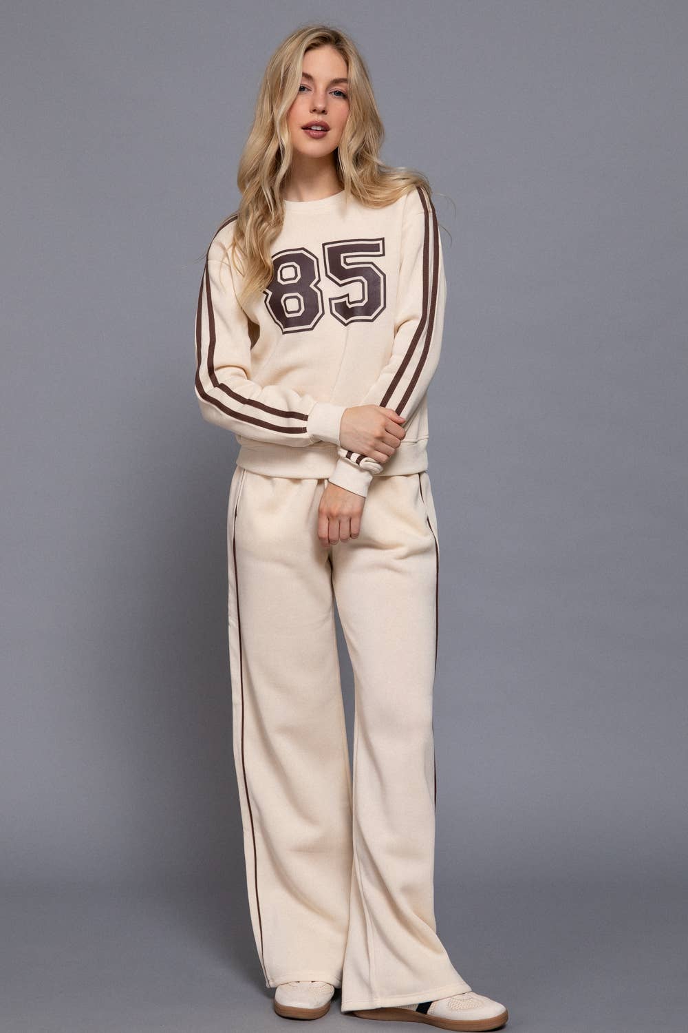 Active Basic | Active USA – calças de treino - Mulher por atacado – Calças de Treino com Detalhe de Linha em Contraste15