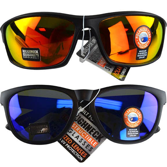Novelty Brands - Wholesale Sunglasses - Unisex - INDESTRUCTIBLE SUNGLASSES 6 PIECES PER PACK