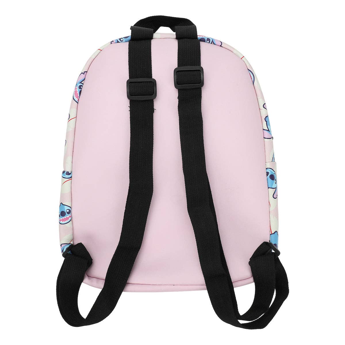 Bioworld Merchandising - Wholesale Backpack - Unisex - Stitch Character Heads Faux Leather 10.6" White Mini Backpack4