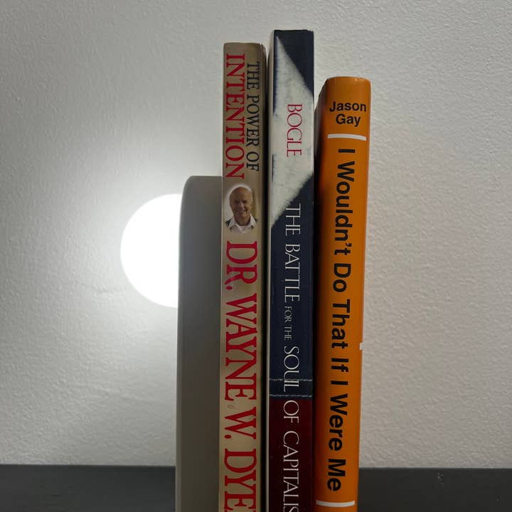 Retro Chic Cozy Lighted Bookend | Great for Kids Room or Sophisticated Library for wholesale by Brehmwood Creative