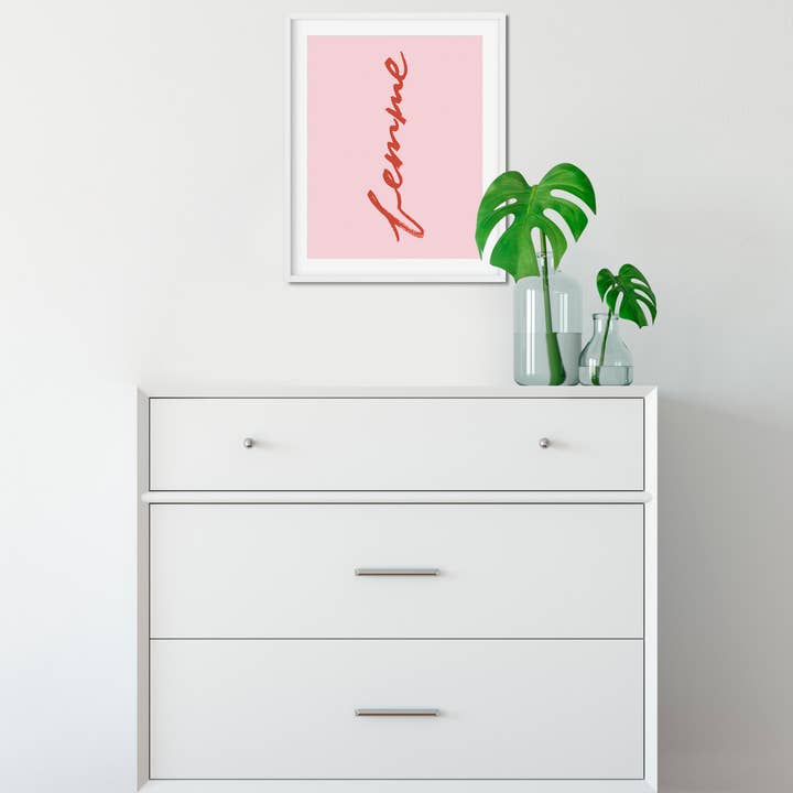 The Paper Curator - Wholesale Art Print - Femme Art Print