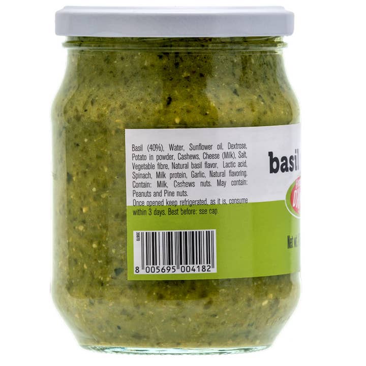 Wholesale Italian Food - Wholesale Pesto - Fratelli D'Amico Basil Pesto, Pesto Genovese 4.6 oz2