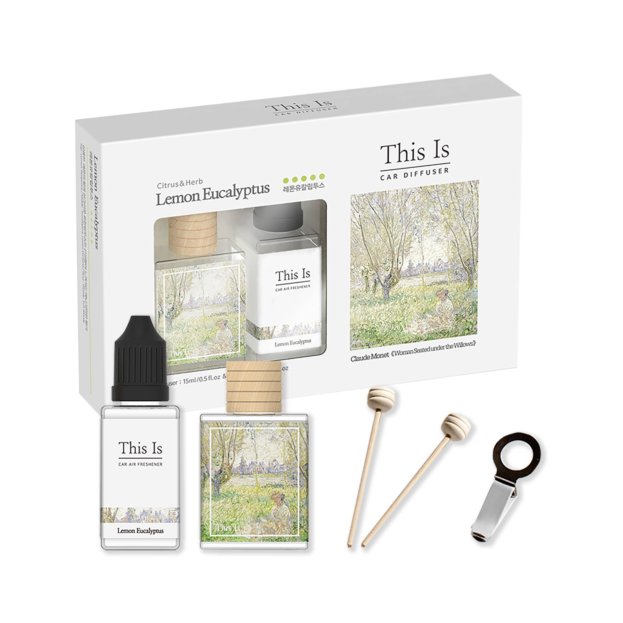 Every Reason – Großhandel Auto-Lufterfrischer – Unisex – Every Reason Auto-Duftclip mit Diffuser-Stick und Nachfüllset0