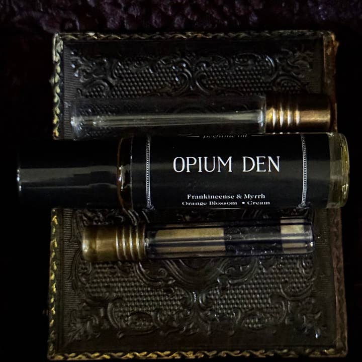 Seance - Wholesale Roll-on fragrance - Opium Den (frankincense & orange blossom)1