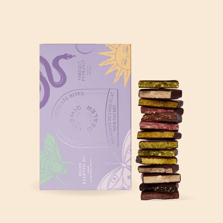 Cosmic Dealer - Wholesale Chocolate Box - Box of 14 Chakra chocolates