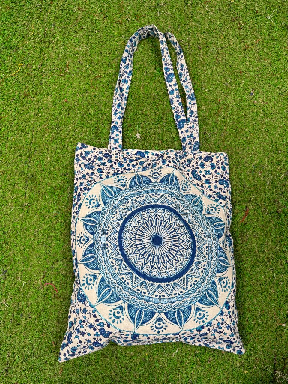 GYPSY STUDIO - Wholesale Tote bag – Women's - Bohemian Spirit Mandala Bag Print Cotton Bag shopping bag