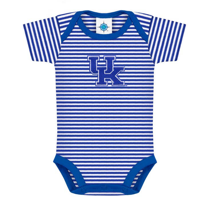 Creative Knitwear - Wholesale Bodysuit (Non-Footed) - Baby - Kentucky Wildcats Striped Infant Bodysuit