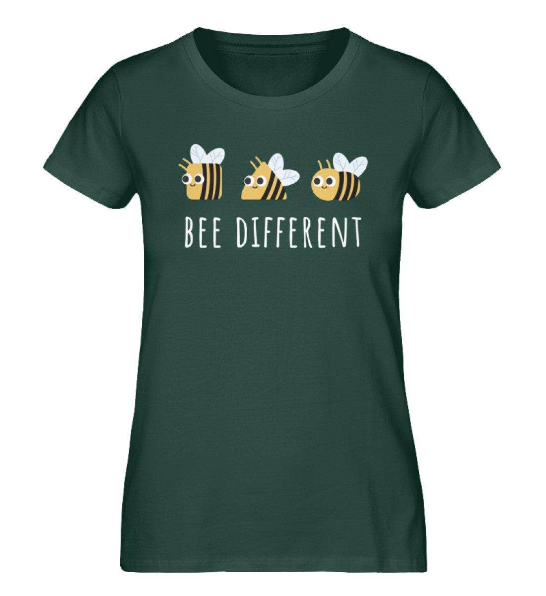 GARTENFAN - Wholesale Screen Printed T-Shirt - Women's - Bee different - women's premium organic shirt0