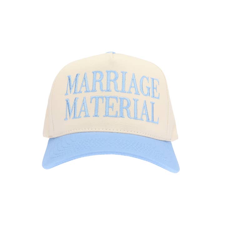 C.C Beanie - Wholesale Trucker Hat - Women's - Marriage Material C.C Embroidered Trucker Hat TCM0002