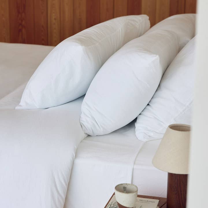 Torres Novas - Wholesale Duvet Cover - Roupa de Cama de Algodão Lavado Branco Tavira6