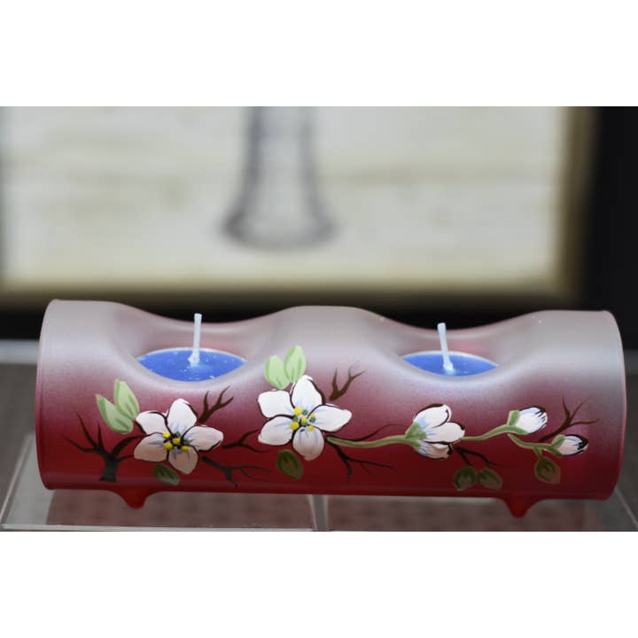 Glass by Iness - Wholesale Candle Holder - Dual Candle Holder - Centerpiece Style14