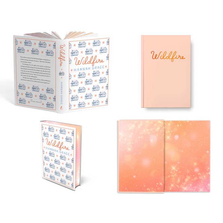 Simon & Schuster - Wholesale Romance - Wildfire: Deluxe Edition Hardcover by Hannah Grace1