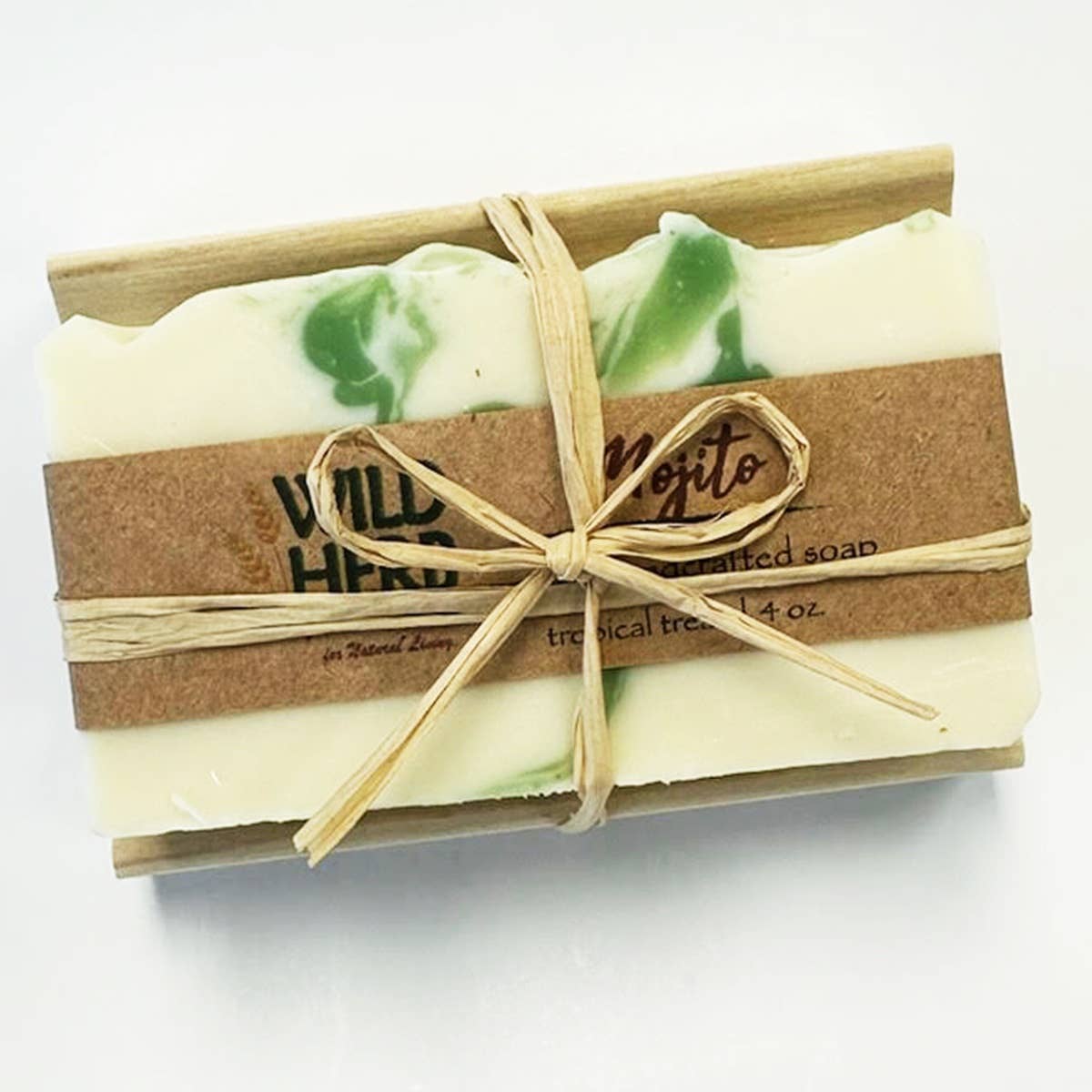Wild Herb Soap Co - Wholesale Bar Soap - Natural Soap Bar + Wood Dish | Unique Gift Set4