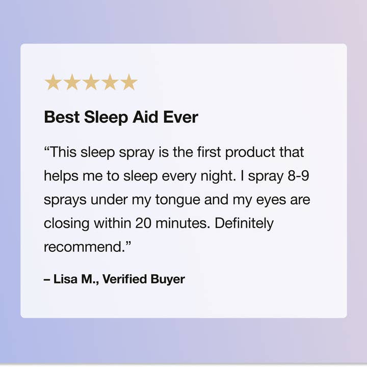 Rejuvia - Wholesale Oral Supplement/Vitamin - Sleep Spray4