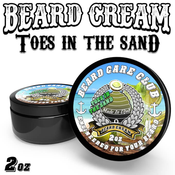 Crème pour barbe Toes In The Sand pour la vente par Beard Care Club