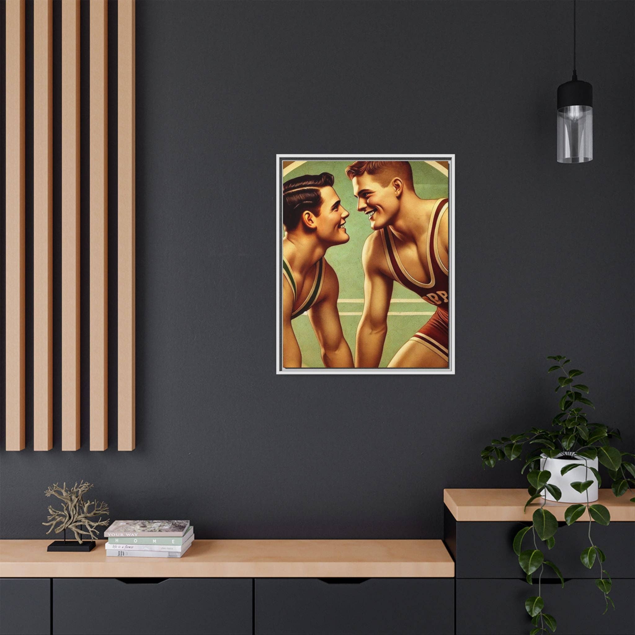 Walt & Pete - Wholesale Art Print - Missing Art Studies - Grant 03138