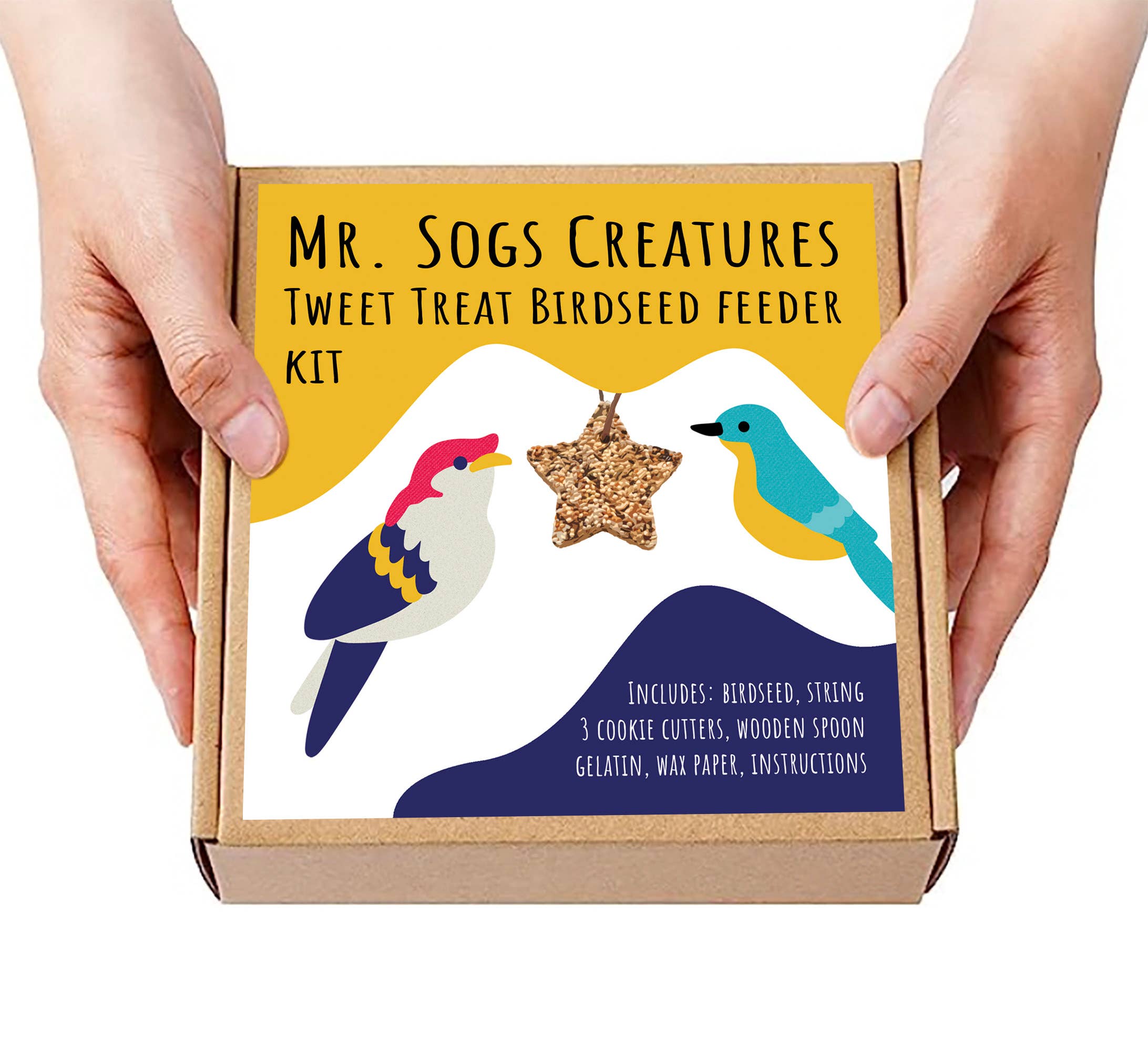Mr. Sogs - Wholesale DIY Craft Kit - Tweet Treat Birdseed Feeder DIY Kit