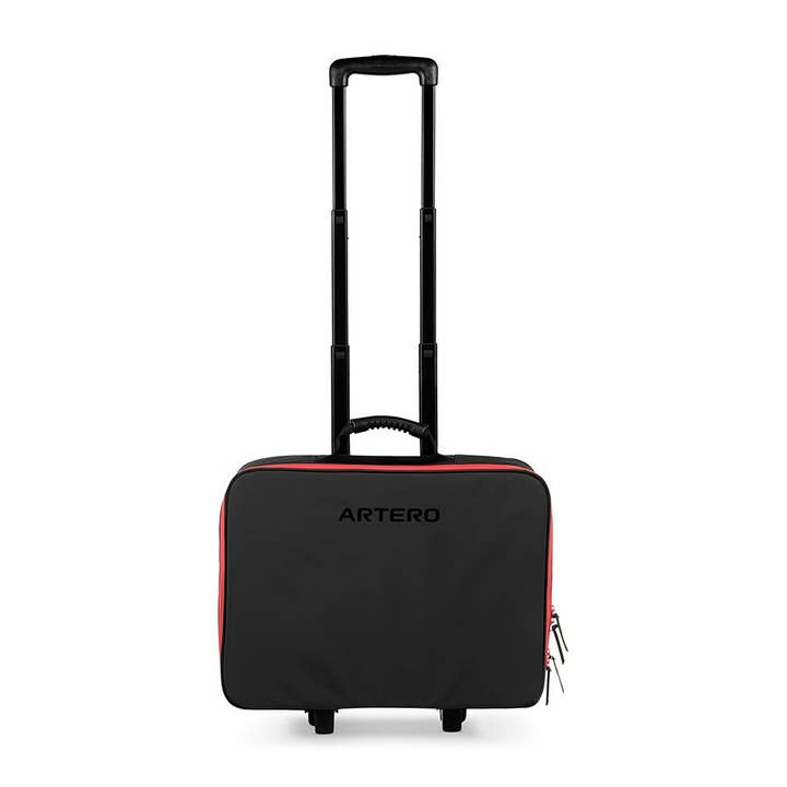 ARTERO Inspiring Style - Wholesale Backpack - Unisex - Artero Pandora Suitcase With Wheels Black Red