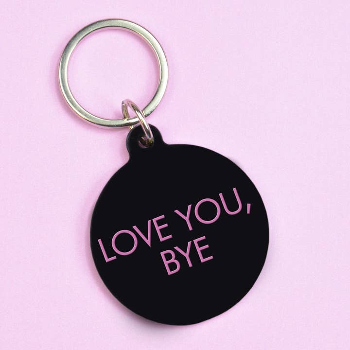Love You, Bye Keytag for wholesale by Flamingo Candles