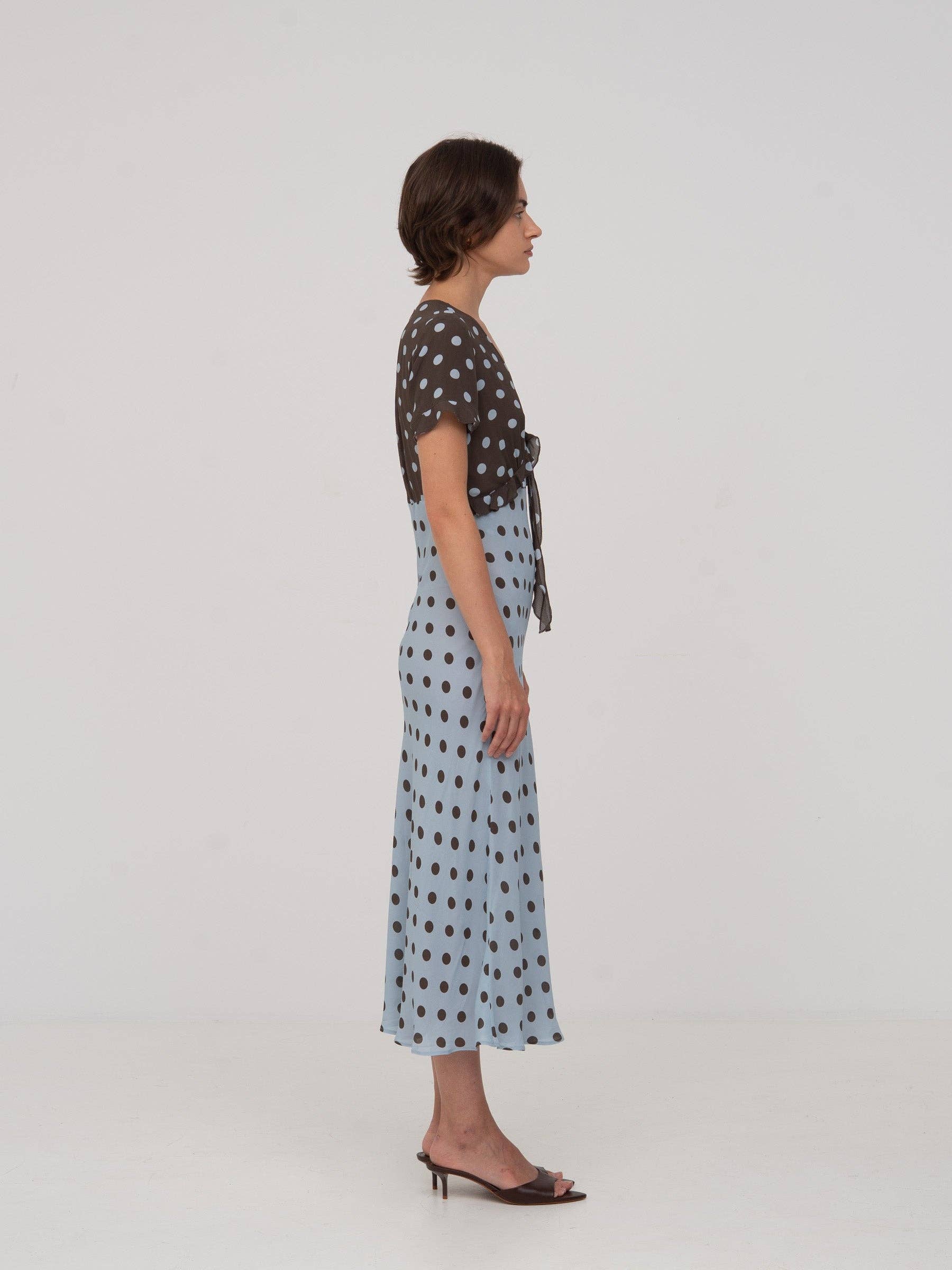 CARMEN SAYS - Wholesale Dress - Women's - Vestido de lunares de París3