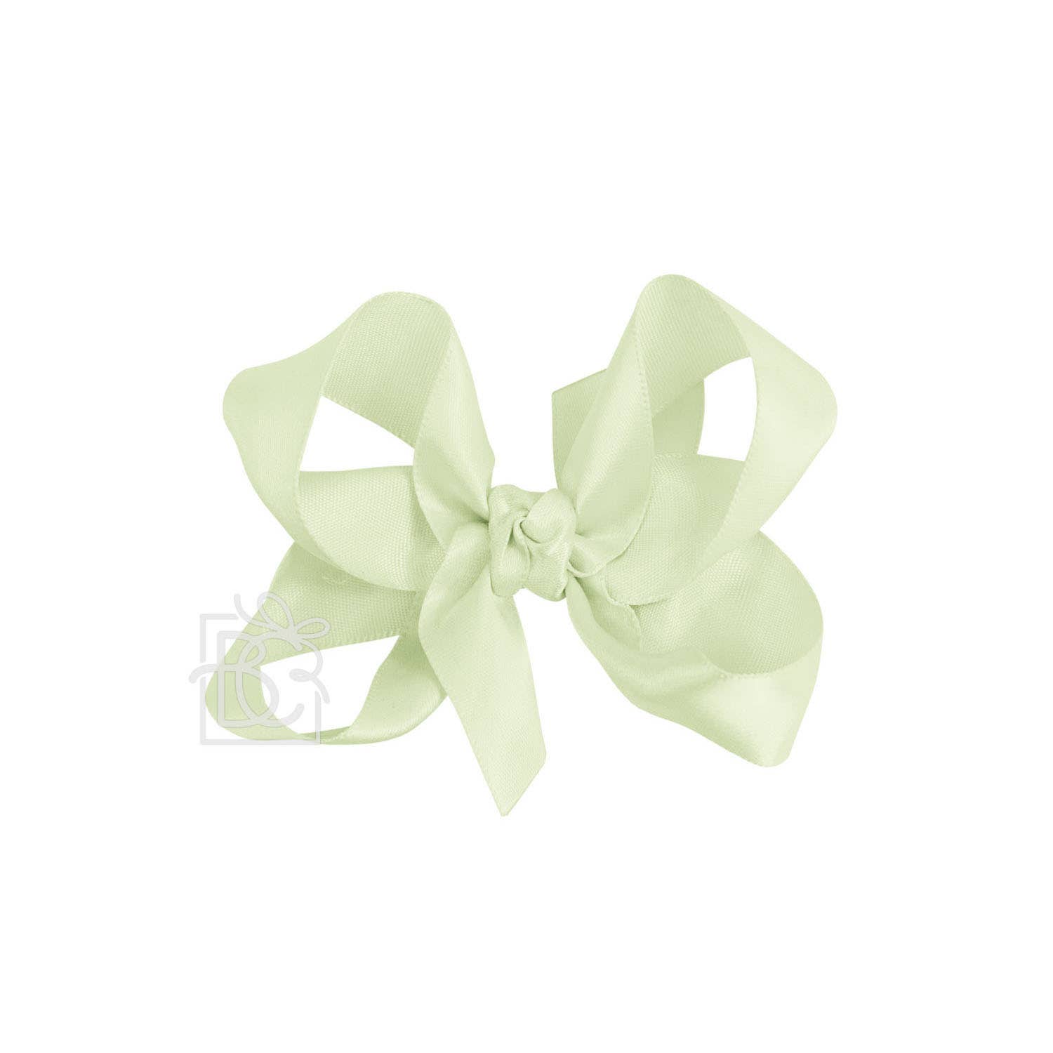 Beyond Creations, LLC - Wholesale Hair Bow - Kids - SATIN BOW ON CLIP232