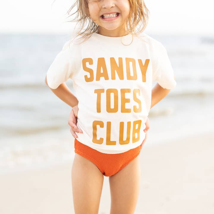 Benny & Ray Apparel - Wholesale Screen Printed T-Shirt - Kids - Sandy Toes Club Toddler and Youth Shirt9