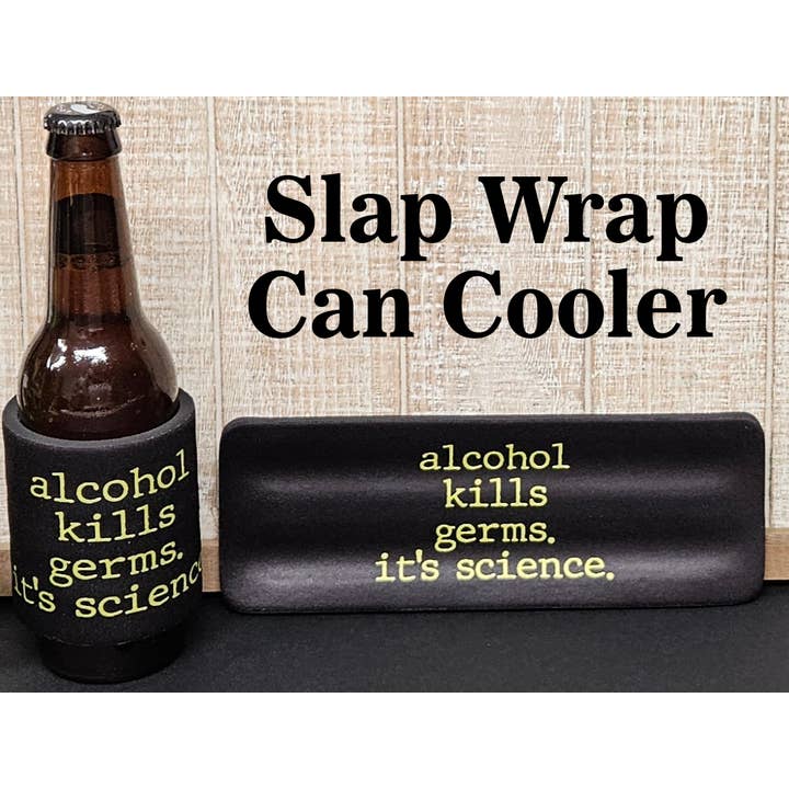 Alcohol Kills Germs Slap Wrap for wholesale by Creative Wave Customs