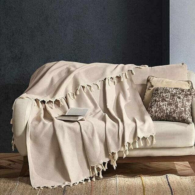 BOHORIA® Tulum bedspread “Sepia” for wholesale by BOHORIA