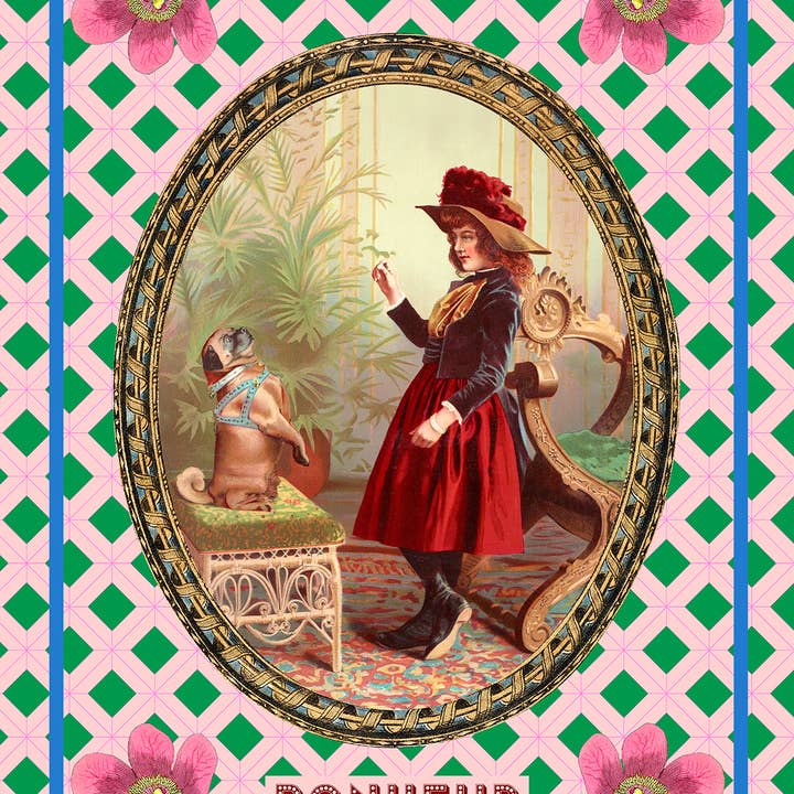 BELLE EPOQUE vægophæng 140x95 for engroshandel hos Mouchkine Jewelry