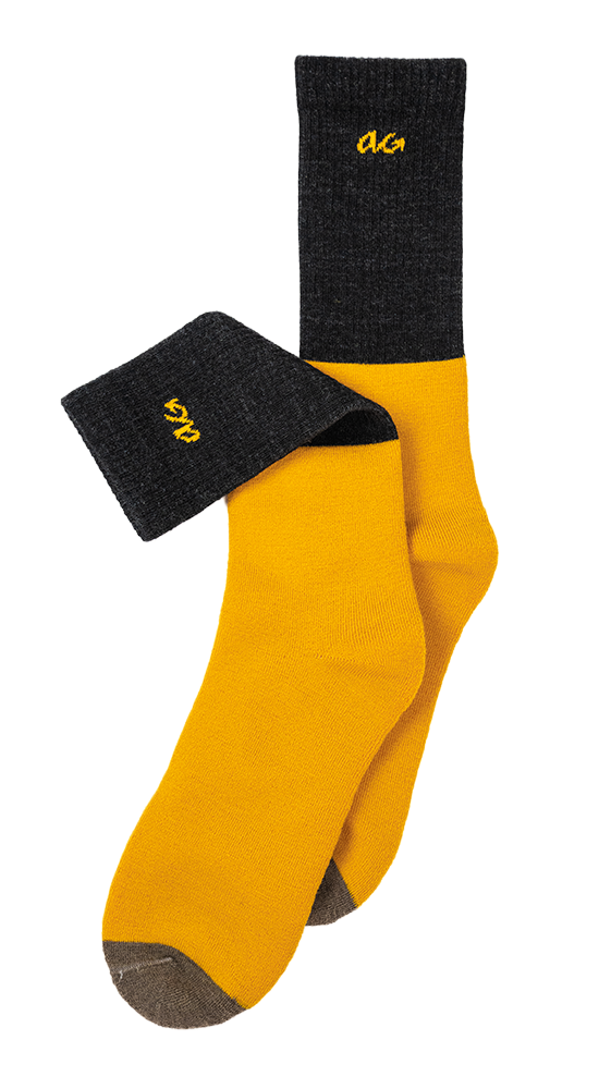 Merino Hike Booty | Yellow for wholesale on Faire6