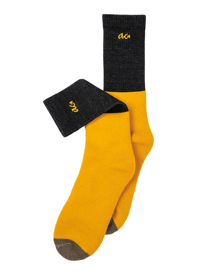 Merino Hike Booty | Yellow for wholesale on Faire6