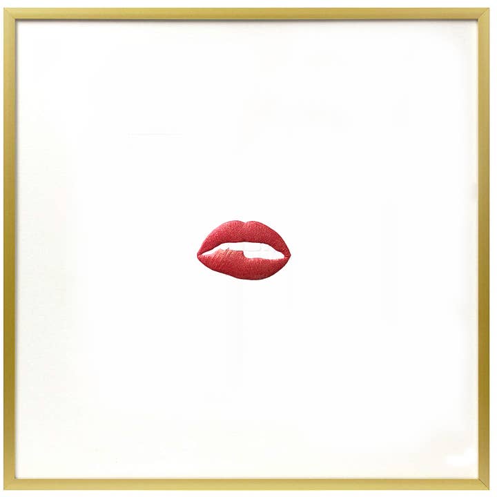 Pucker Wall Art - Enmarcado para venta al por mayor de Bell'Invito Home + Stationery