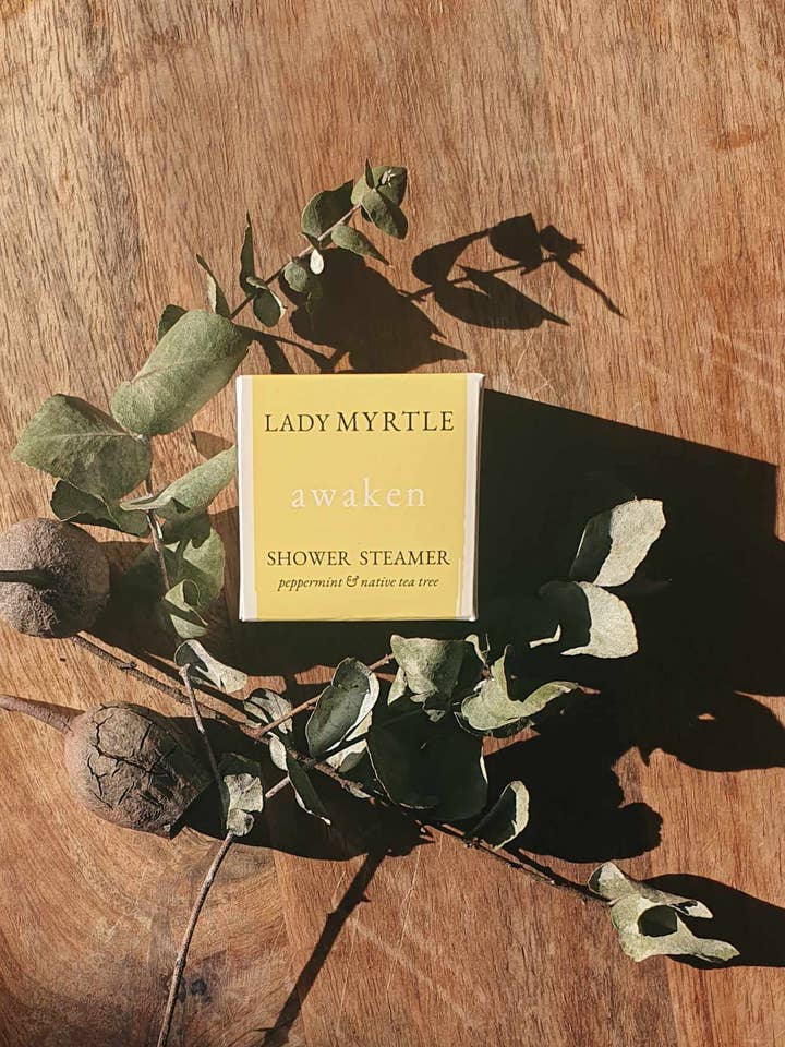 Awaken - Shower Steamer large - native essential oils for wholesale by Lady Myrtle