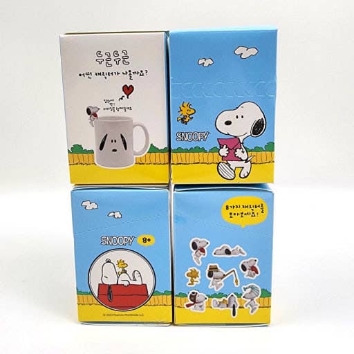 K-Wonderland - Wholesale Decorative Figurine - New! Peanuts Snoopy Cup Figure – Blind Box Series10