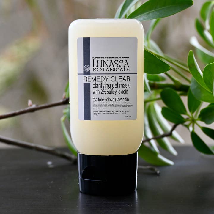 Remedy 2% Salicylic Acid Gel Mask for wholesale by lunasea botanicals