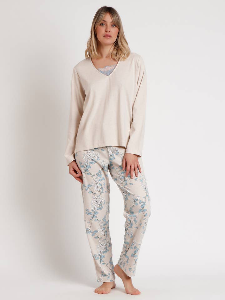 CLIMBING FLOWERS PYJAMAS for wholesale by ADMAS